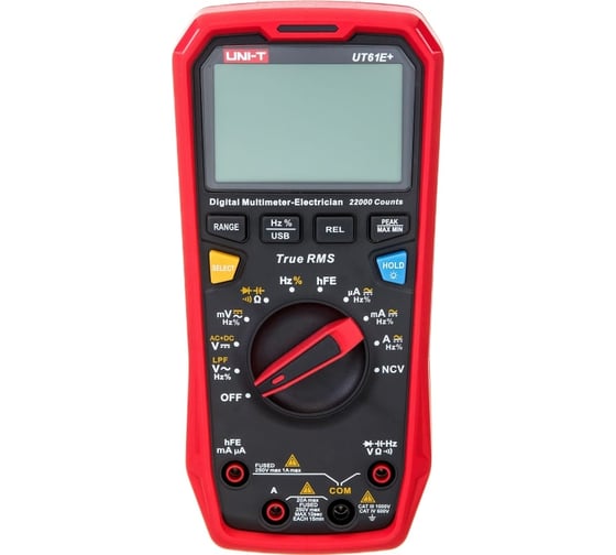 Цифровой мультиметр UNI-T UT61Е+