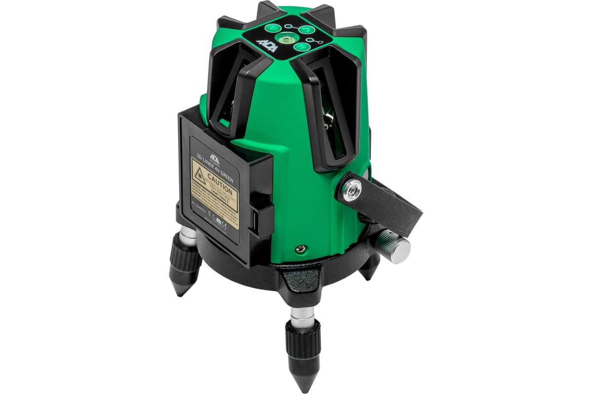 Лазерный уровень ada 3d liner 4v. Нивелир ada 3d liner (а00531).