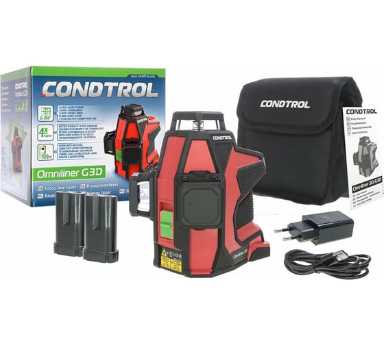 Лазерный нивелир CONDTROL Omniliner 3D G 1-2-153