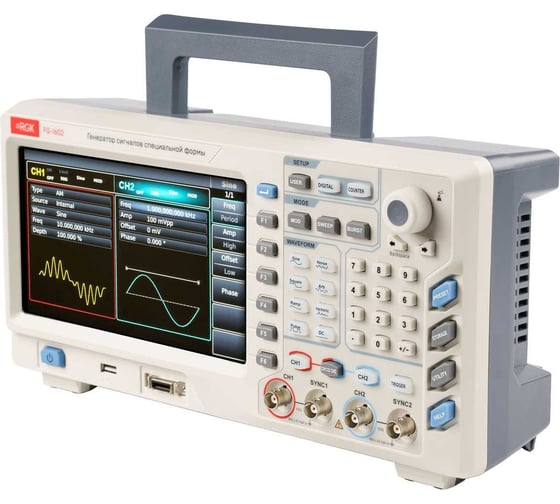Генератор сигналов специальной формы RGK fg-1602 754606