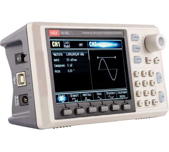 Генератор сигналов специальной формы RGK fg-302 754637