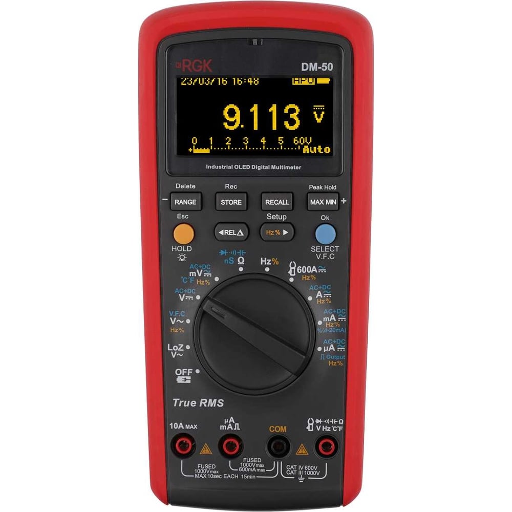 Цифровой мультиметр RGK dm-50 755177 - выгодная цена, отзывы ...