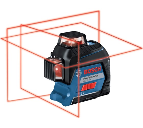 Лазерный нивелир Bosch GLL 3-80 + зимний набор + сумка 0.615.994.0M0