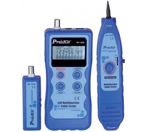 Кабельный тестер ProsKit MT-7059 00292709