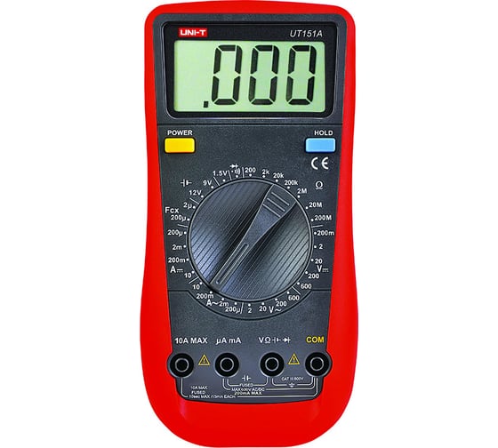 Цифровой мультиметр UNI-T UT151A 00-00000165 1