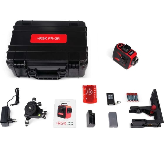 Лазерный построитель плоскостей RGK PR-3R 4610011874789