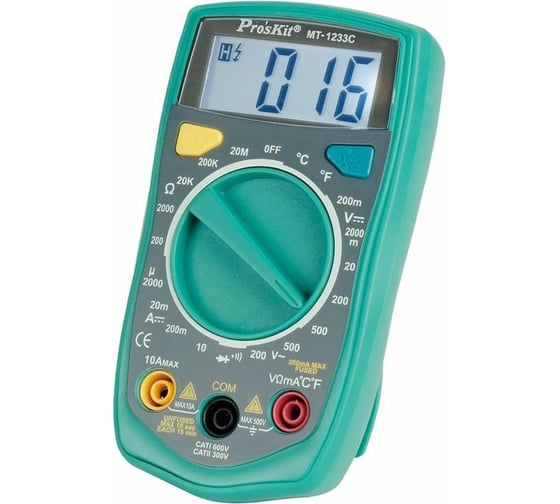 Мультиметр Pro'sKit ProsKit MT-1233C 00284270