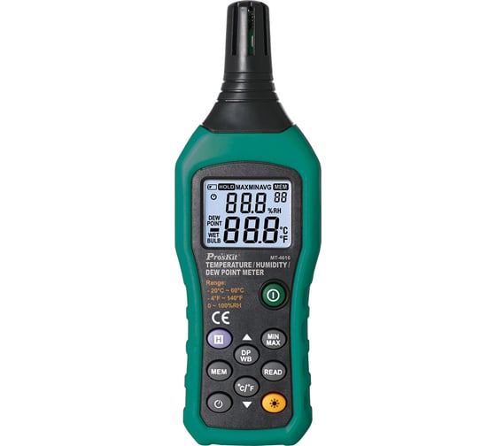 Комбинированный измеритель параметров окружающей среды ProsKit MT-4616 00323245 1