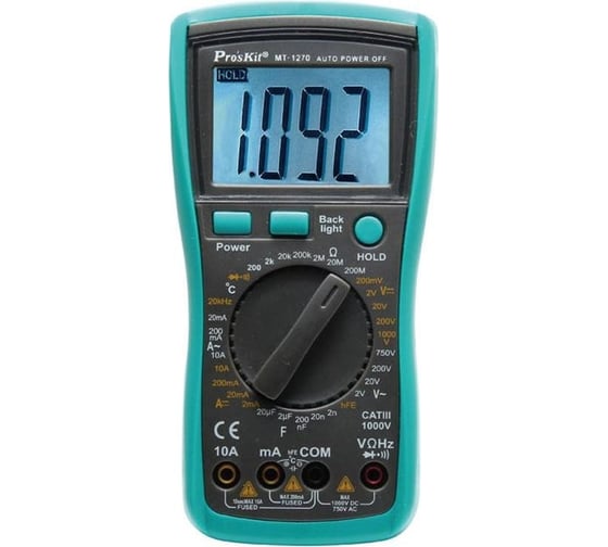 Мультиметр Pro'sKit ProsKit MT-1270 00285288 1