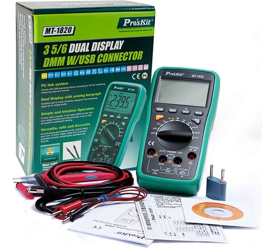 Мультиметр ProsKit MT-1820 00323574