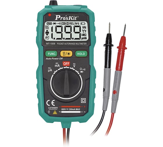 Мультиметр ProsKit MT-1508 00323247