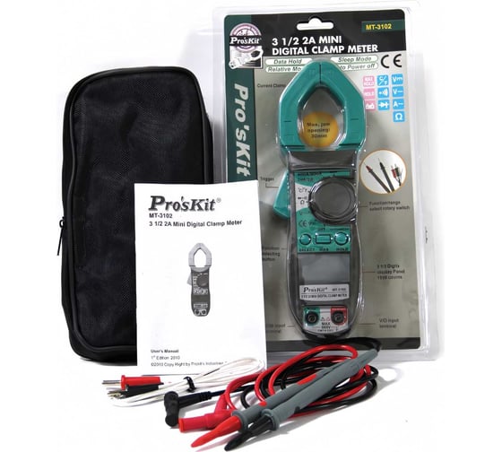 Токовые клещи ProsKit MT-3102 00323572