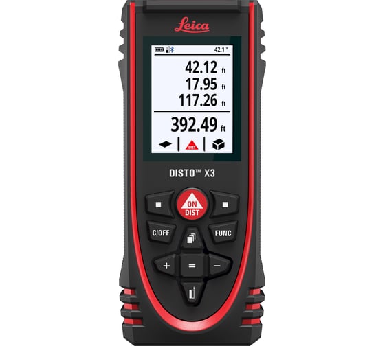 Лазерный дальномер Leica DISTO X3-1 850833 1