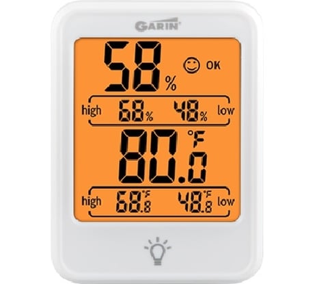 Термометр-гигрометр garin точное измерение TH-2 термометр-гигрометр 18443