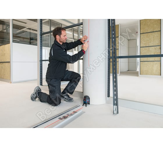 Комбинированный лазерный нивелир Bosch GCL 2-50 + RM1 + BM3 + LR6 + кейс 0.601.066.F01 9