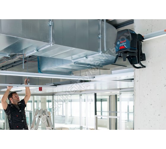 Комбинированный лазерный нивелир Bosch GCL 2-50 + RM1 + BM3 + LR6 + кейс 0.601.066.F01 10