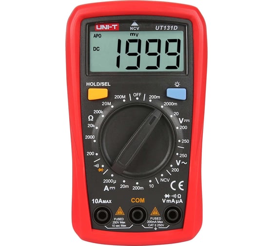 Цифровой мультиметр UNI-T ut131d 129255 1