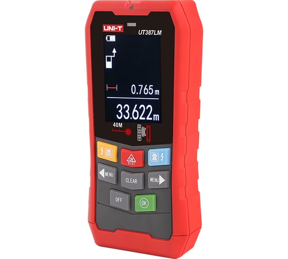 Детектор проводки с лазерной рулеткой UNI-T ut387lm 129342