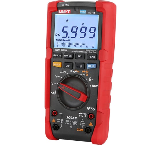 Профессиональный мультиметр ut196 UNI-T 129242