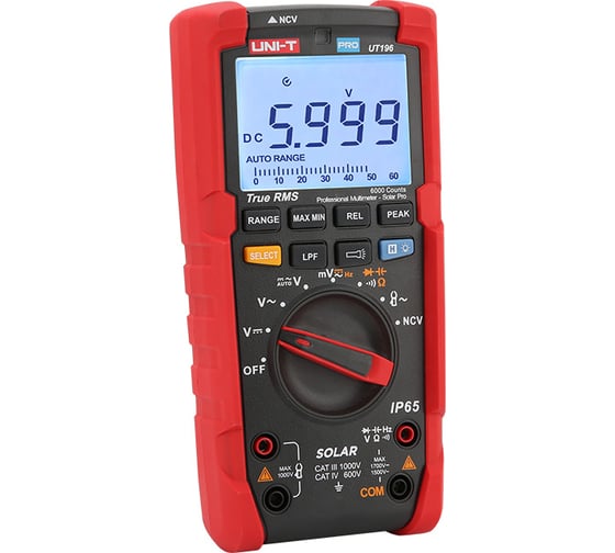 Профессиональный мультиметр ut196 UNI-T 129242