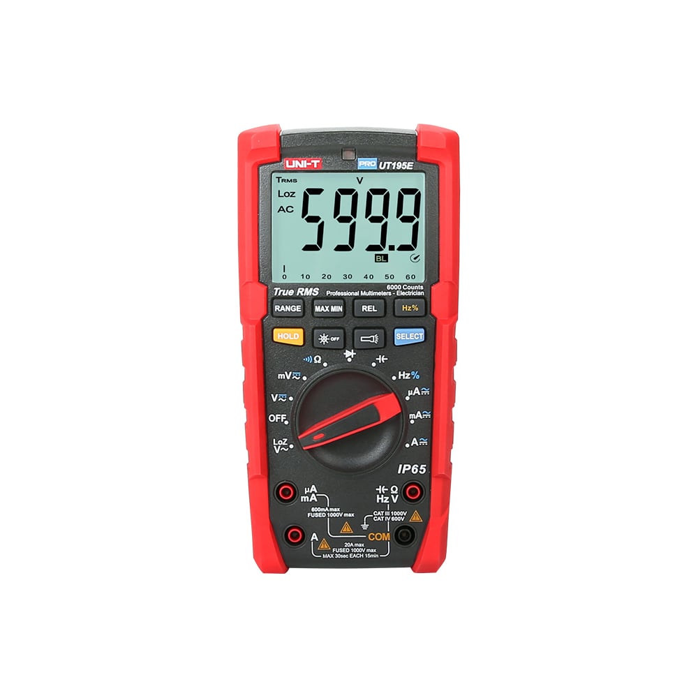 Профессиональный мультиметр UNI-T ut195e 129229 - выгодная цена, отзывы ...