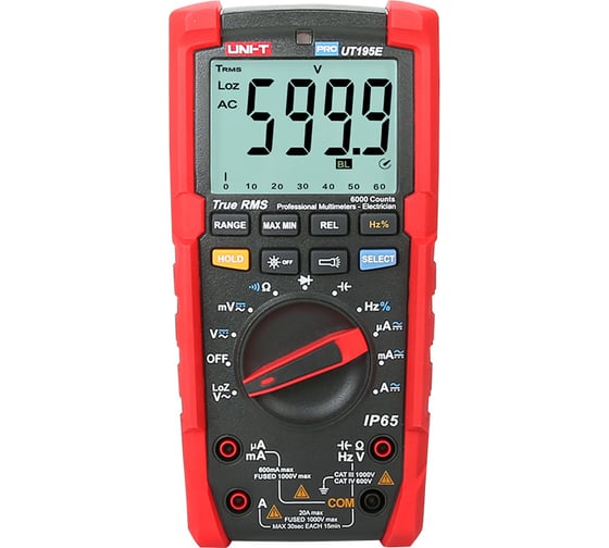 Профессиональный мультиметр UNI-T ut195e 129229