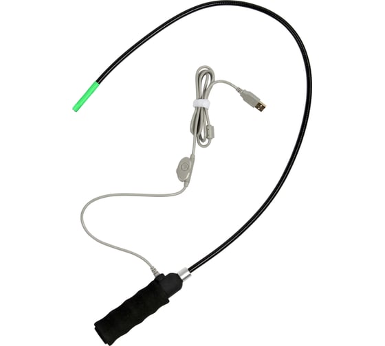 Управляемый USB видеоэндоскоп JProbe NT6 / HD T 1-60-45 SF CR (с артикуляцией) 640x480, гибкий Standard Focus (30 – 100 мм) длина 450 мм, 1280x720, панорамная вольфрамовая головка JNT6HDT1SP6045SFCR 1