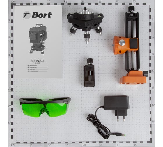 Лазерный автоматический уровень BORT BLN-25-GLK 93410952