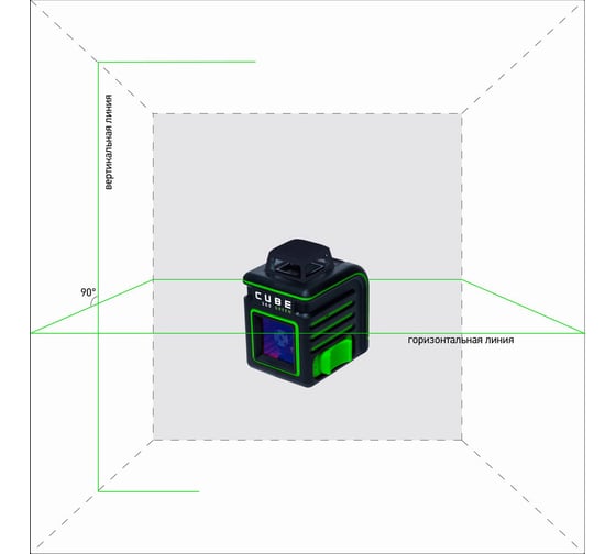 Лазерный уровень ADA Cube 360 Green Professional Edition А00535