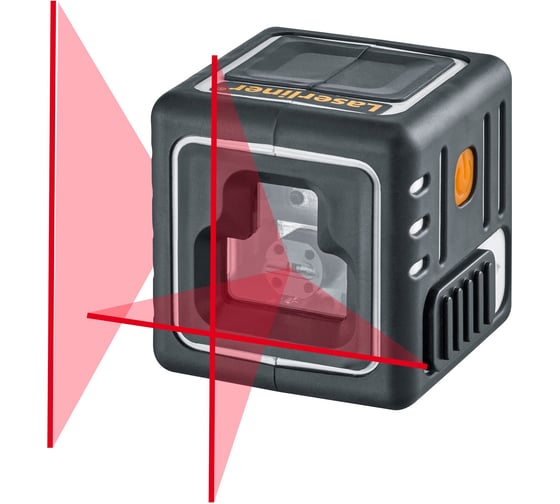 Автоматический перекрёстный лазерный прибор с боковым лазером Laserliner CompactCube-Laser 3 036.150A