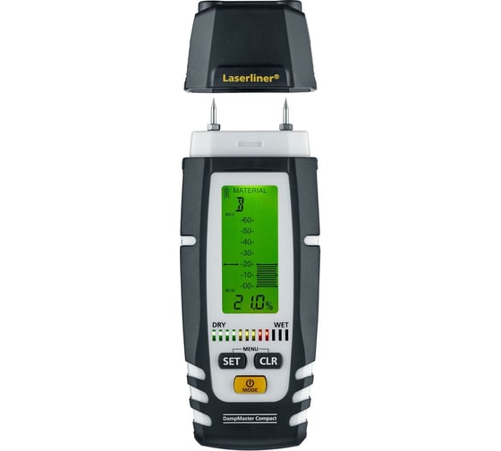 Влагомер для древесины, штукатурки Laserliner DampMaster Compact Plus 082.321A 1