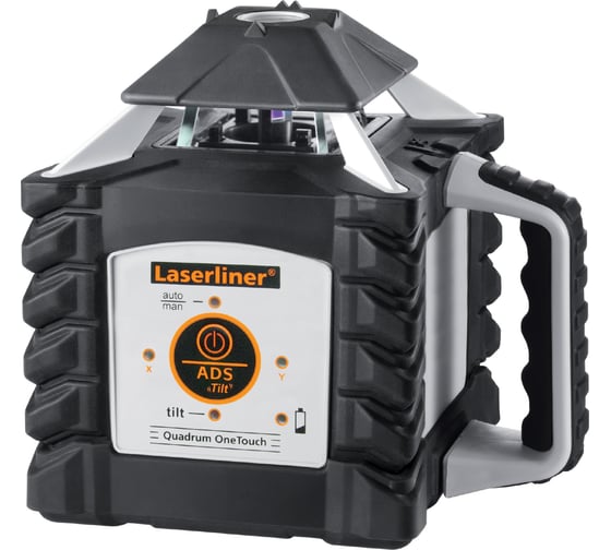 Полностью автоматический ротационный лазер Laserliner Quadrum 400 Pro S 053.00.10A