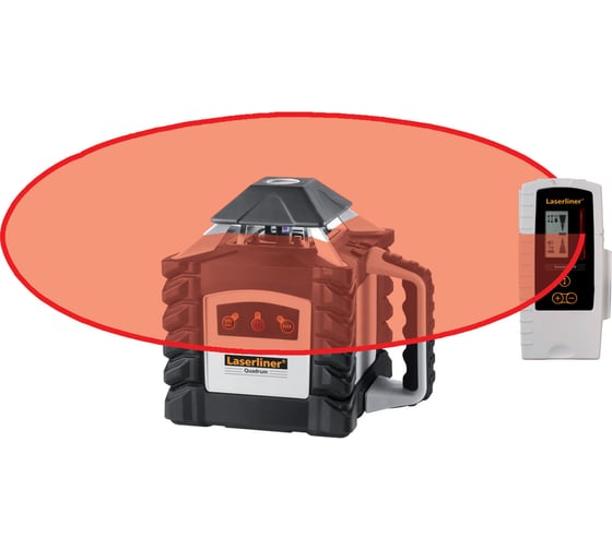 Полностью автоматический ротационный лазер Laserliner Quadrum 410 S 053.00.07A