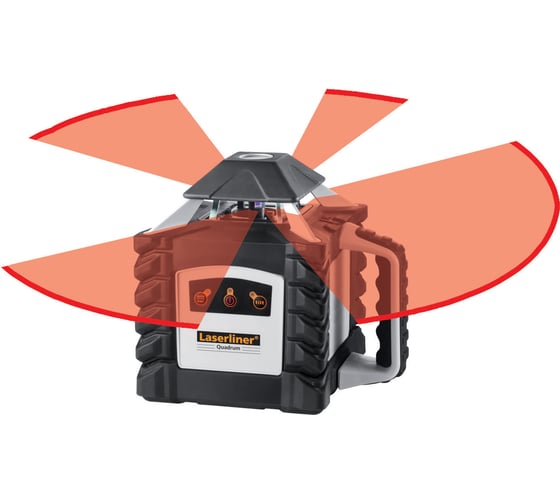 Полностью автоматический ротационный лазер Laserliner Quadrum 410 S 053.00.07A