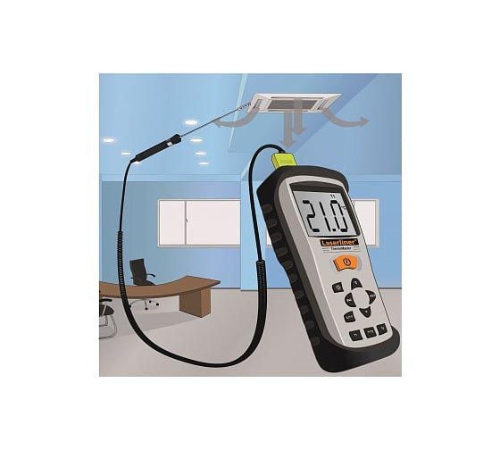 Контактный электронный термометр Laserliner ThermoMaster 082.035A