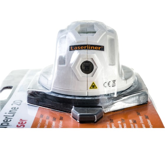 Линейный лазер 360 градусов с поворотным основанием Laserliner SuperLine 2D 081.110A