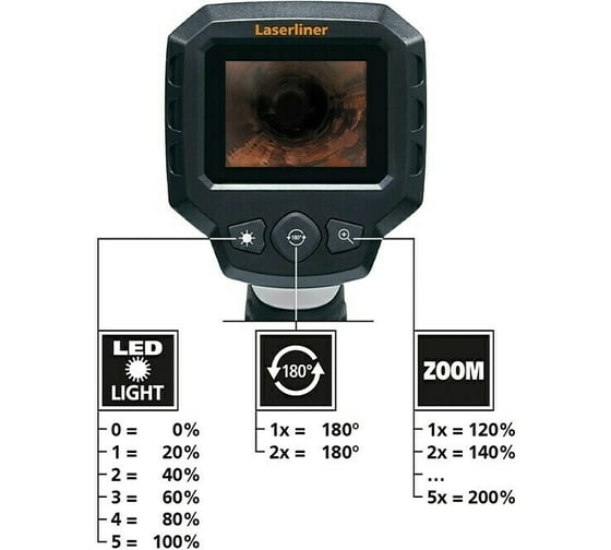 Компактный видеоинспектор Laserliner VideoScope One 082.252A