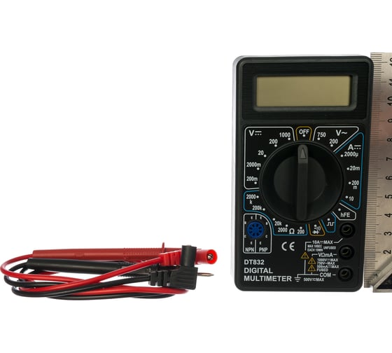 Мультиметр ТЕК DT 832 61/10/512 - выгодная цена, отзывы, характеристики ...