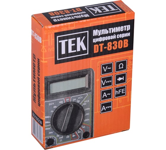 Мультиметр Ресанта TEK DT 830B 61/10/218 - выгодная цена, отзывы ...