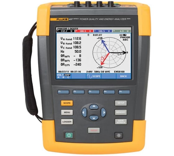 Анализатор качества электроэнергии FLUKE 437-II
