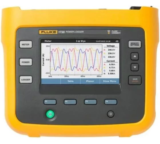 Анализатор качества электроэнергии FLUKE 1738/EUS