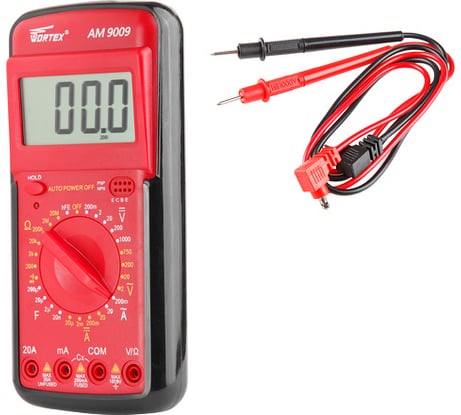 Цифровой мультиметр WORTEX AM 9009 AM9009000014