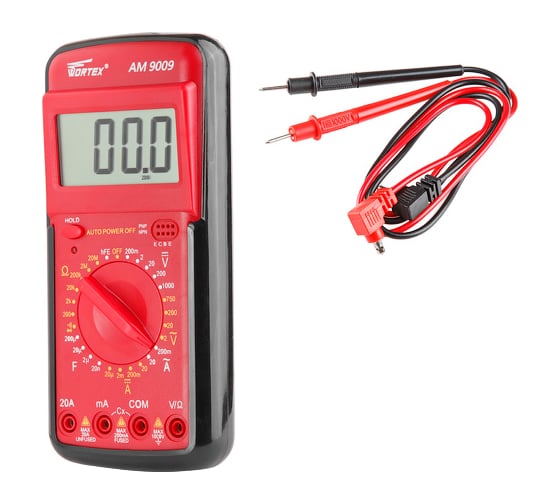 Цифровой мультиметр WORTEX AM 9009 AM9009000014 1