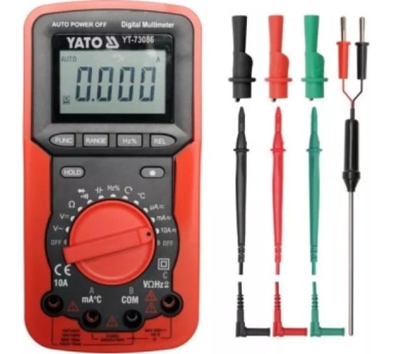 Универсальный цифровой измеритель YATO YT-73086