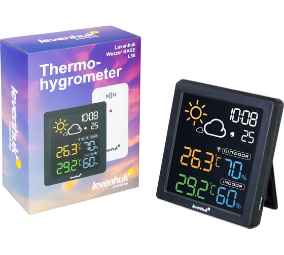 Термогигрометр Levenhuk Wezzer BASE L80 78890