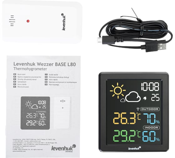 Термогигрометр Levenhuk Wezzer BASE L80 78890