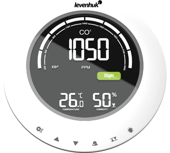 Детектор углекислого газа Levenhuk Wezzer PLUS LP90 78899 1