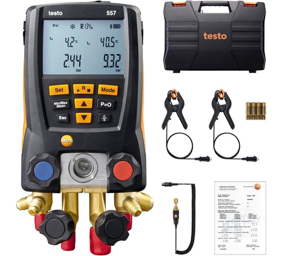 Цифровой манометрический коллектор Testo 557 с Bluetooth 0563 1557 1