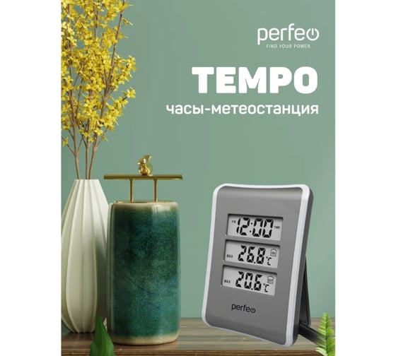 Часы-метеостанция Perfeo Tempo 30016107