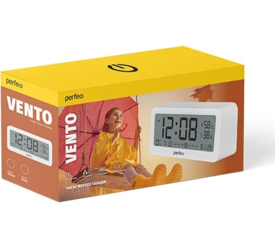 Часы-метеостанция Perfeo Vento 30016109